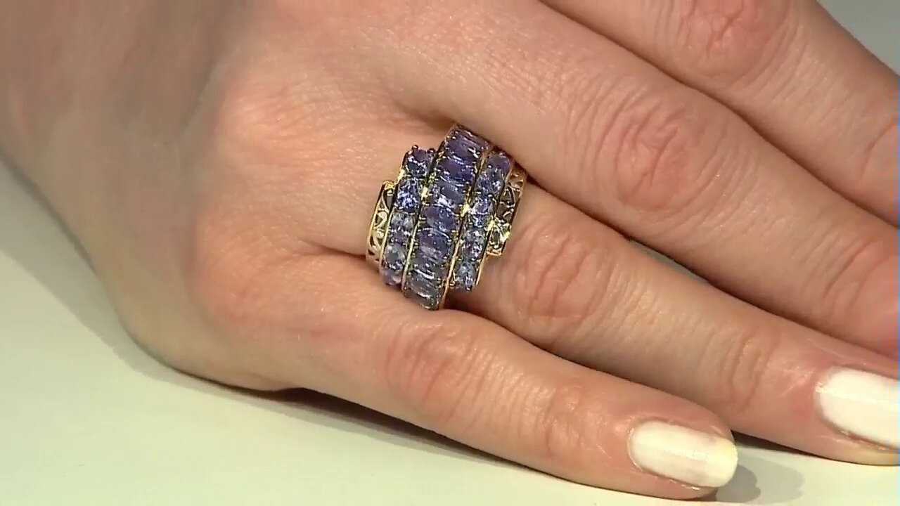 Video Bague en argent et Tanzanite (Gems en Vogue)