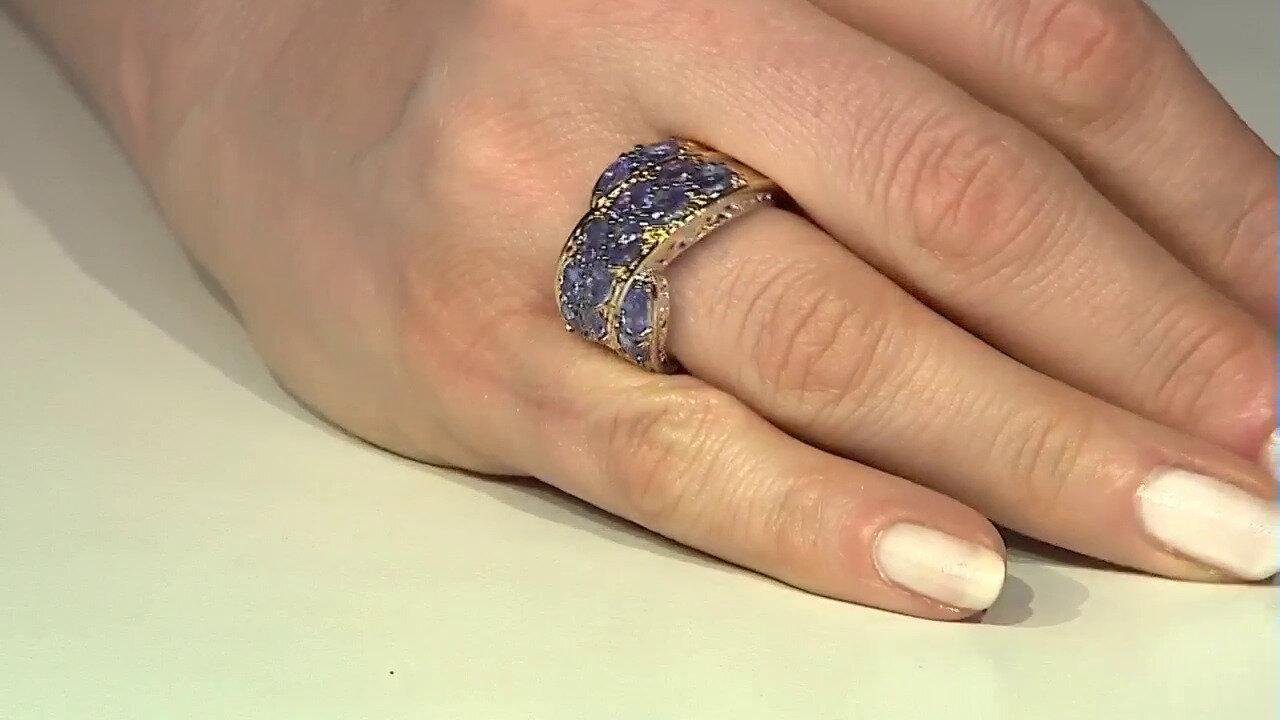 Video Bague en argent et Tanzanite (Gems en Vogue)