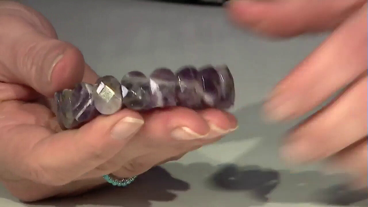 Video Bolivian Amethyst Silver Earrings