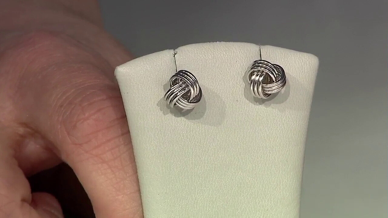 Video Silver Earrings