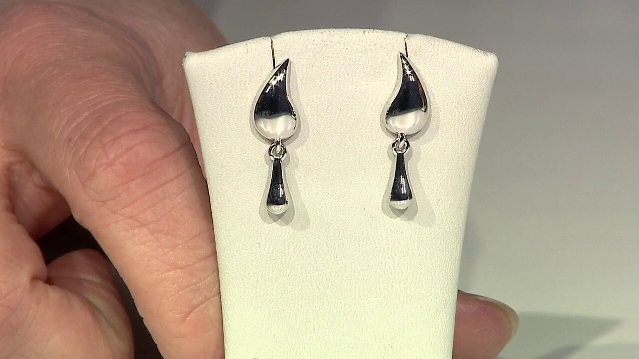 Video Silver Earrings