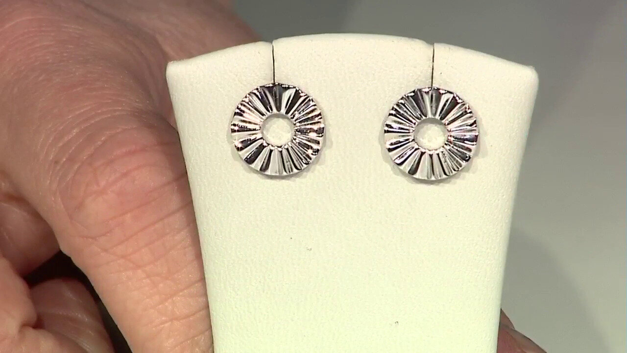 Video Silver Earrings