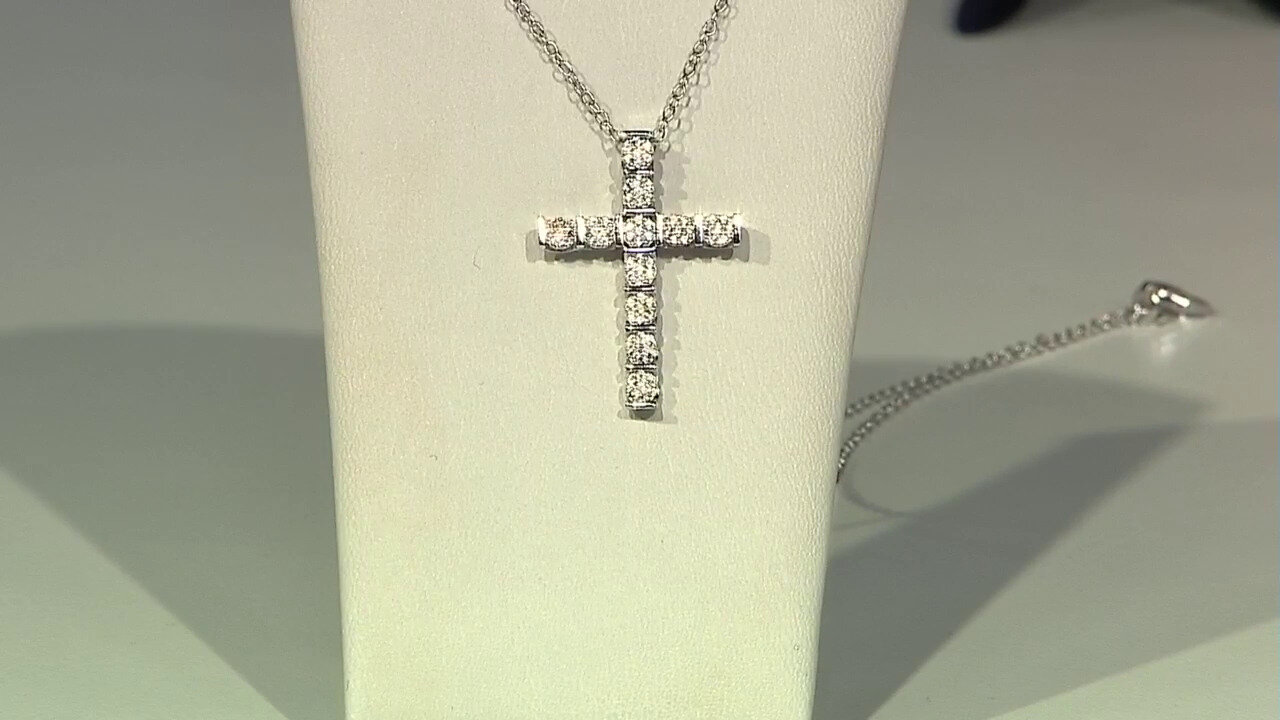 Video Zircon Silver Necklace