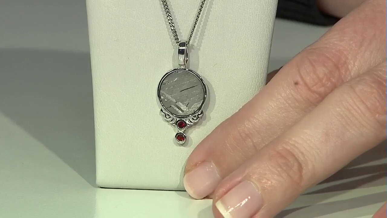 Video Aletai-Meteorite Silver Pendant