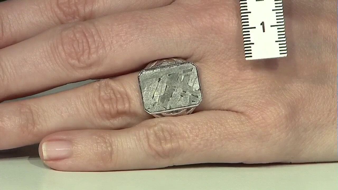 Video Aletai-Meteorite Silver Ring