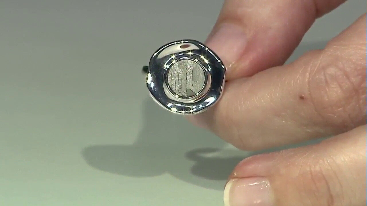 Video Aletai-Meteorite Silver Ring