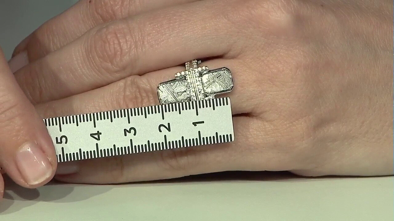 Video Aletai-Meteorite Silver Ring