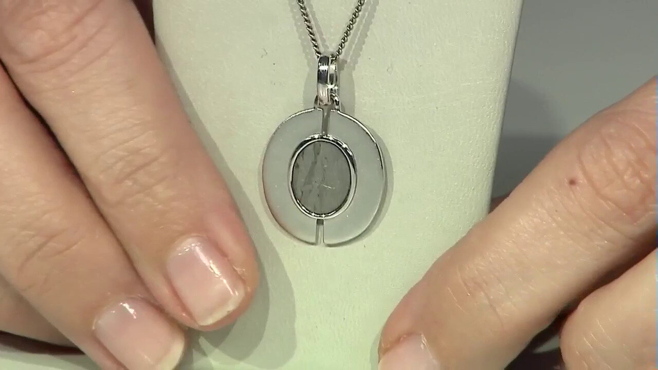 Video Aletai-Meteorite Silver Pendant