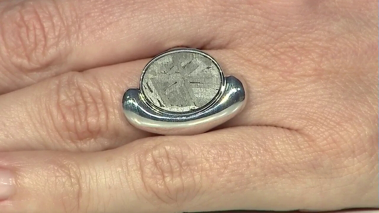 Video Aletai-Meteorite Silver Ring