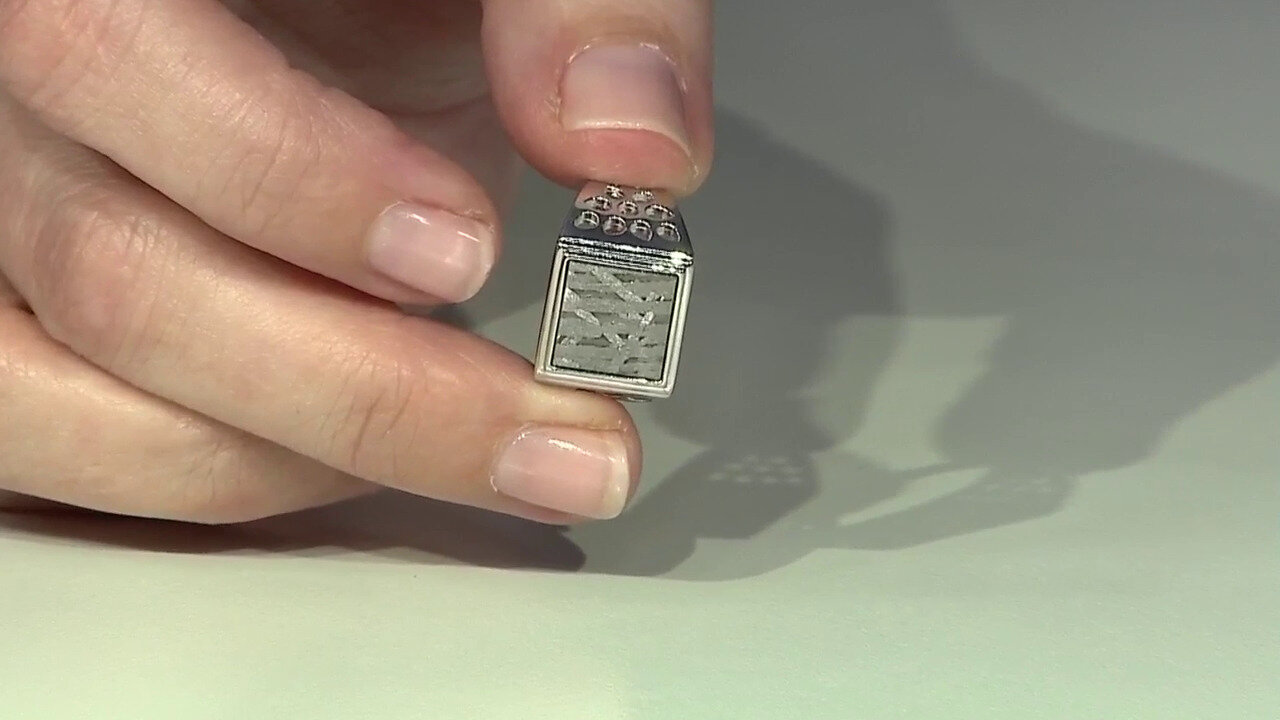 Video Aletai-Meteorite Silver Ring