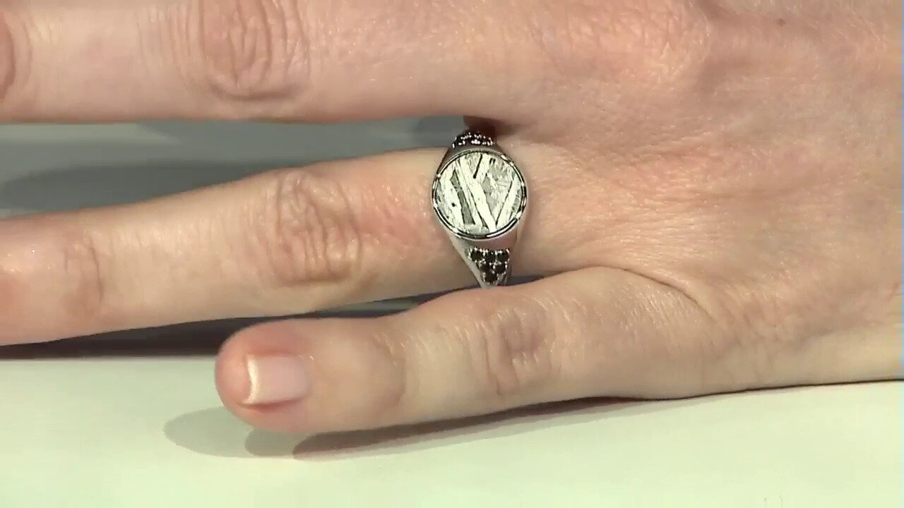 Video Aletai-Meteorite Silver Ring