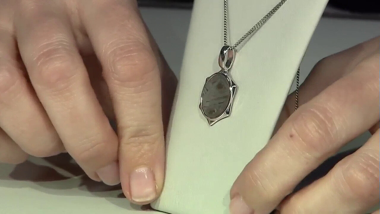 Video Aletai-Meteorite Silver Pendant