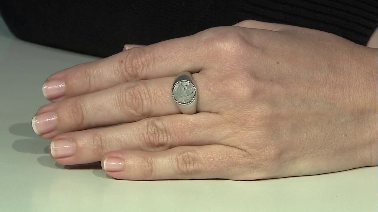 Video Aletai-Meteorite Silver Ring