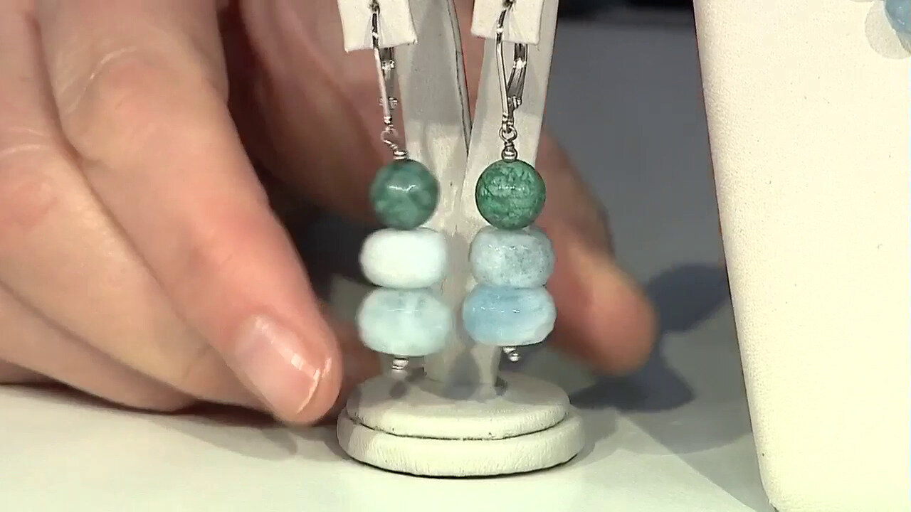 Video Brazilian Aquamarine Silver Set