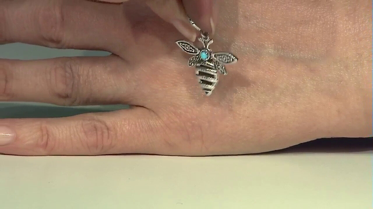 Video Tiger´s Eye Silver Pendant (Desert Chic)