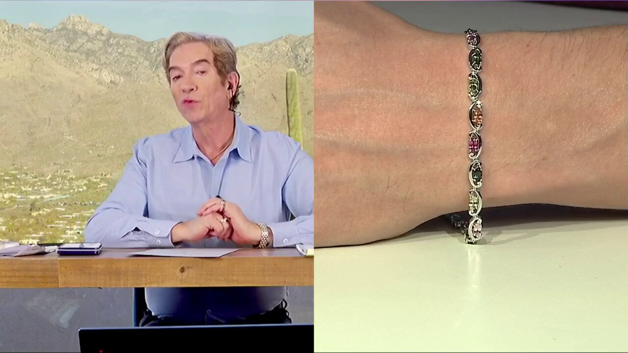 Video Bracelet en argent et Tourmaline (Remy Rotenier)