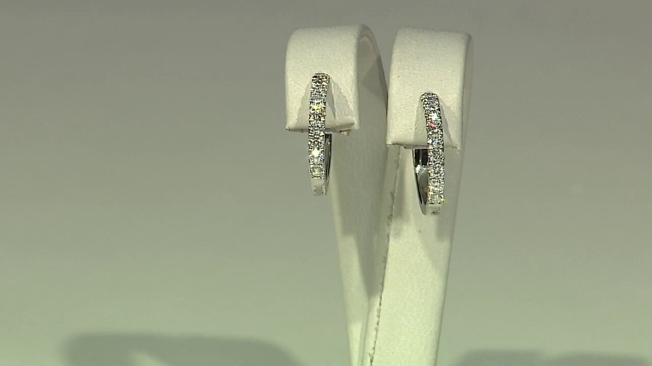 Video Boucles d'oreilles en or et Diamant SI1 (H) (CIRARI)