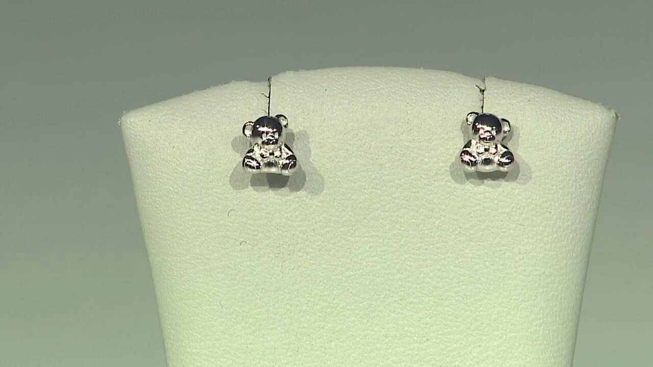 Video Silver Earrings