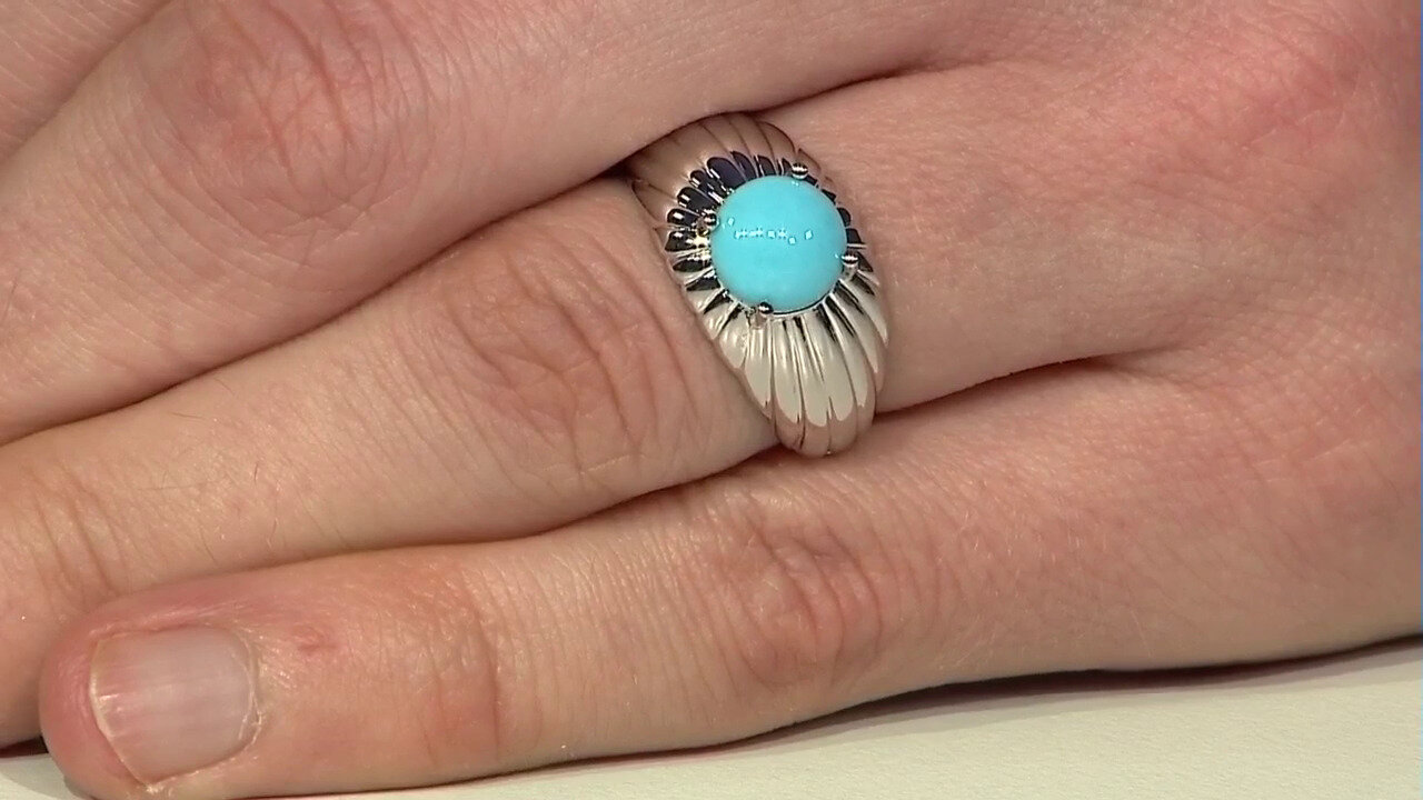 Video Sleeping Beauty Turquoise Silver Ring (Faszination Türkis)