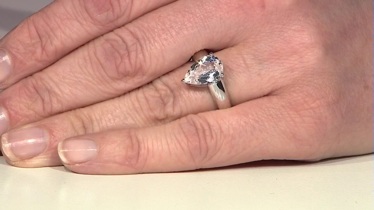 Video Anello in argento con Danburite (de Melo)