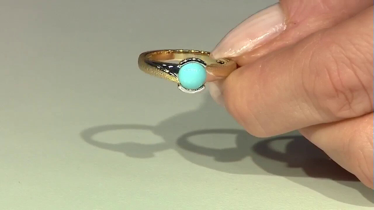 Video Sleeping Beauty Turquoise Silver Ring