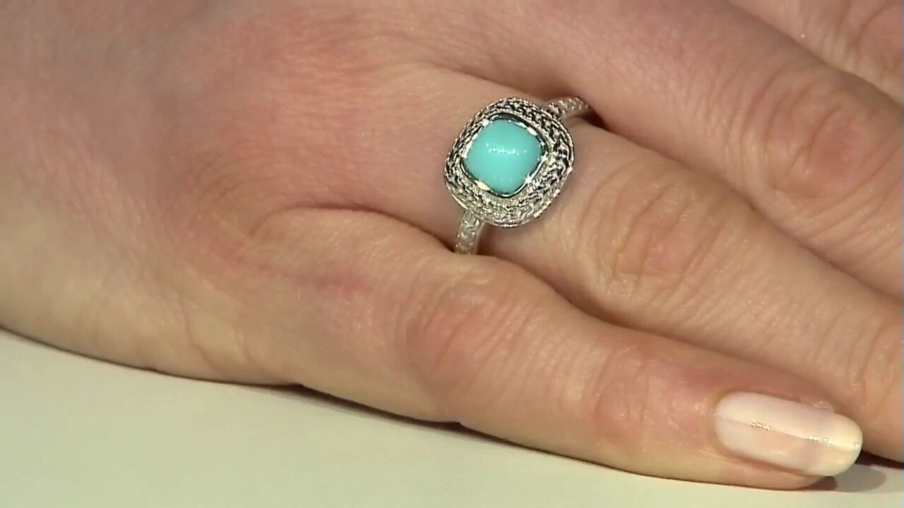 Video Bague en argent et Turquoise Sleeping Beauty