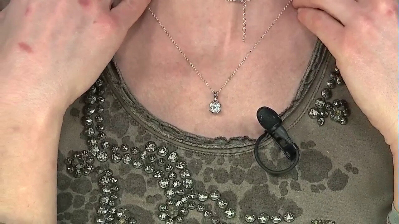 Video Zircon Silver Necklace