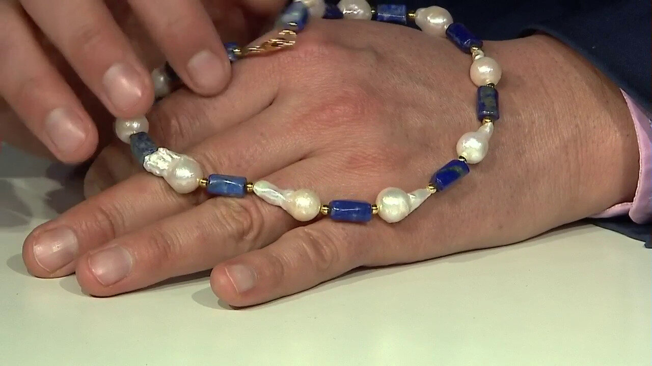 Video Lapis Lazuli Silver Necklace