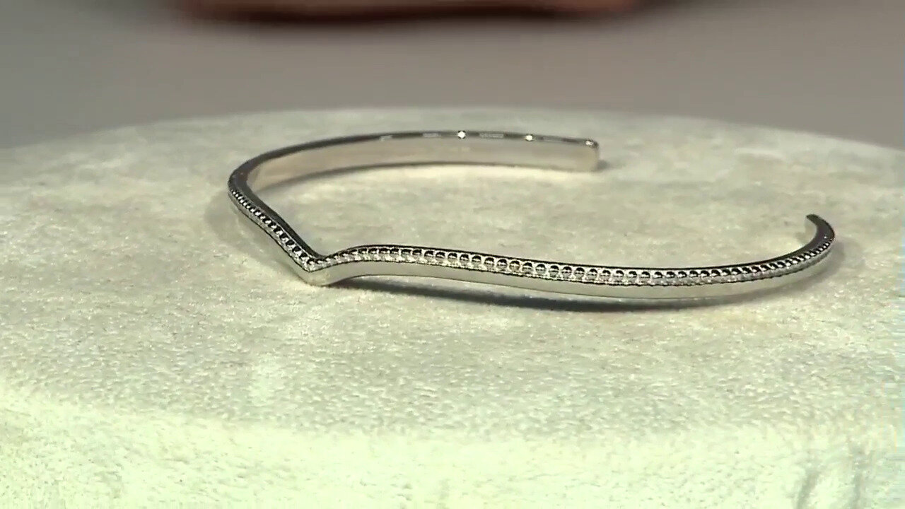 Video Silver Bangle