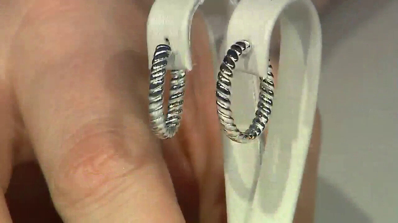 Video Silver Earrings