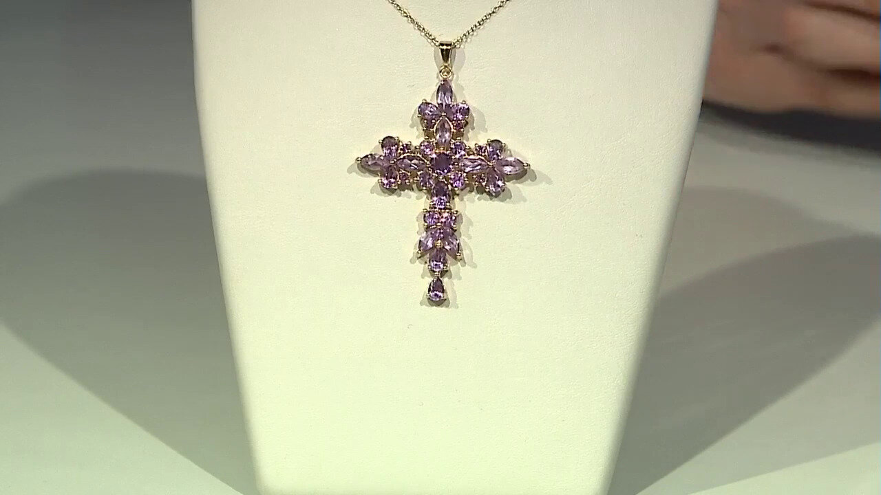 Video Amethyst Silver Necklace