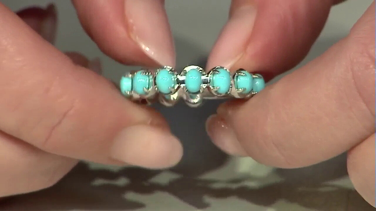 Video Sleeping Beauty Turquoise Silver Ring (Faszination Türkis)