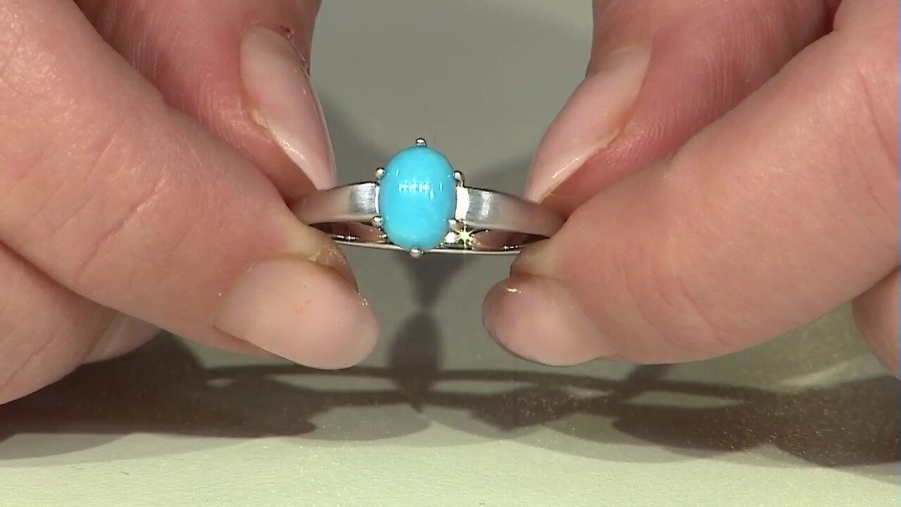 Video Sleeping Beauty Turquoise Silver Ring (Faszination Türkis)