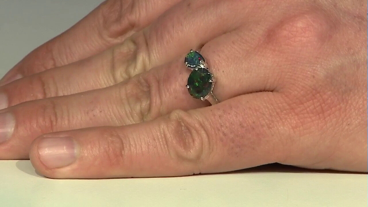 Video Mezezo Opal Silver Ring