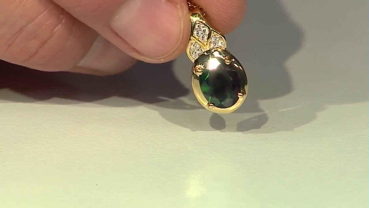 Video Mezezo Opal Silver Pendant