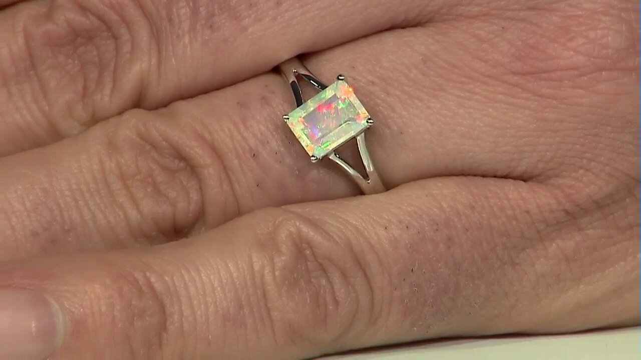 Video Welo Opal Silver Ring