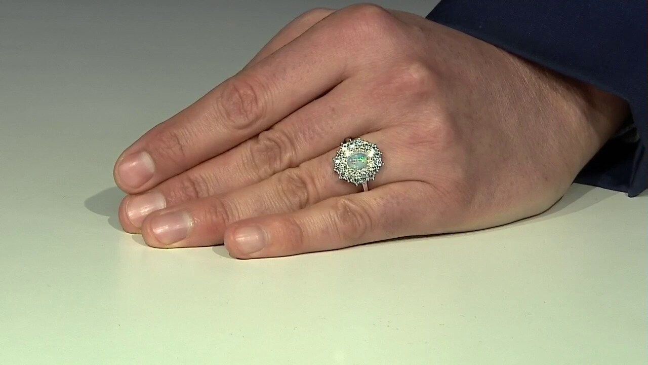 Video Welo Opal Silver Ring