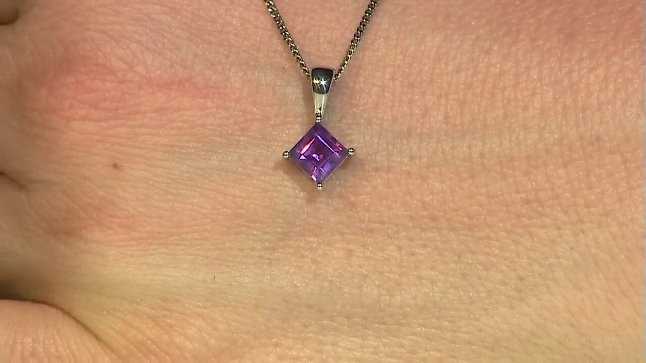 Video Moroccan Amethyst Silver Pendant