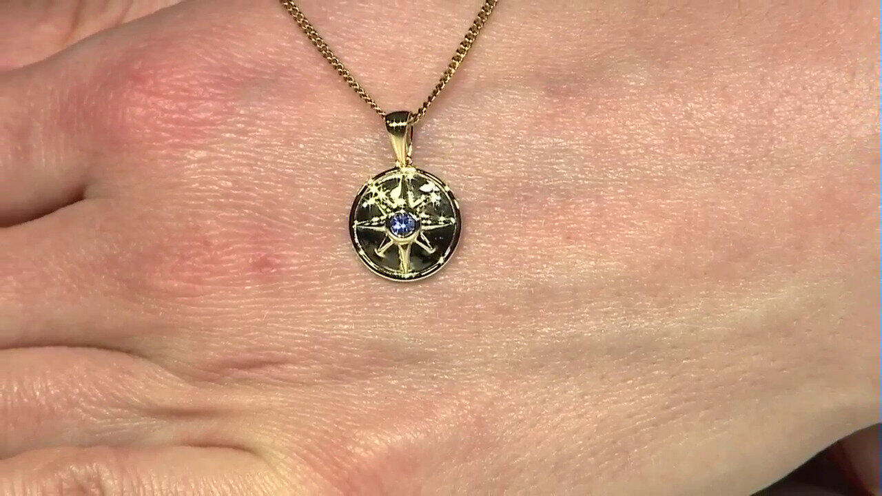 Video Tanzanite Silver Pendant