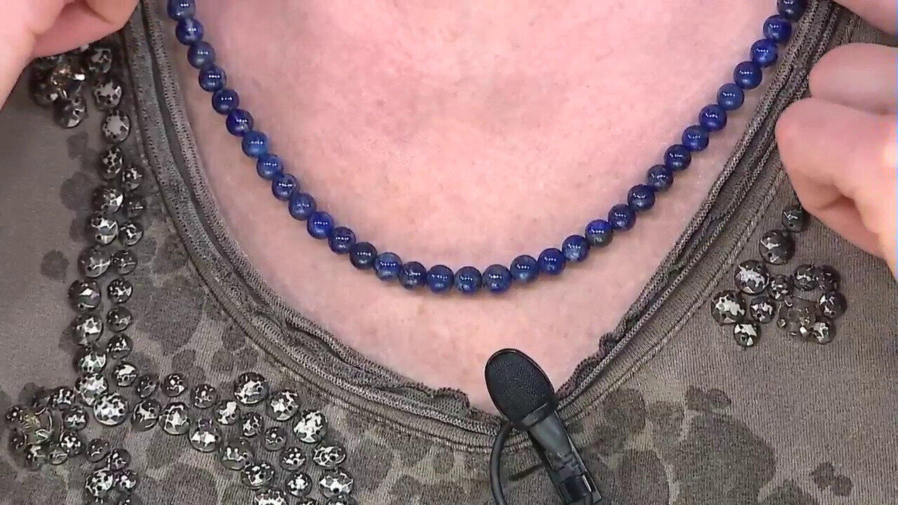 Video Lapis Lazuli Silver Necklace