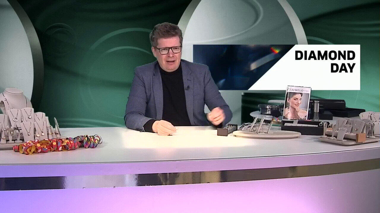 Video Fancy-Diamant-Silberring