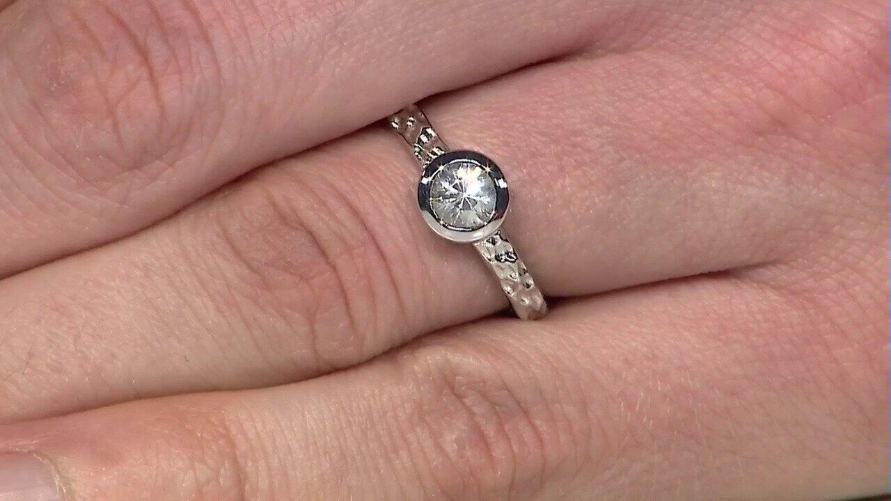 Video Zircon Silver Ring