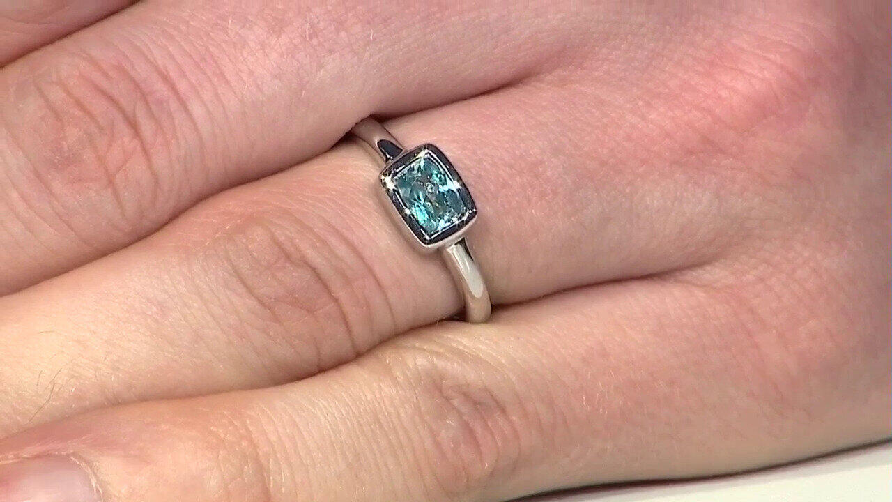 Video Ratanakiri Zircon Silver Ring