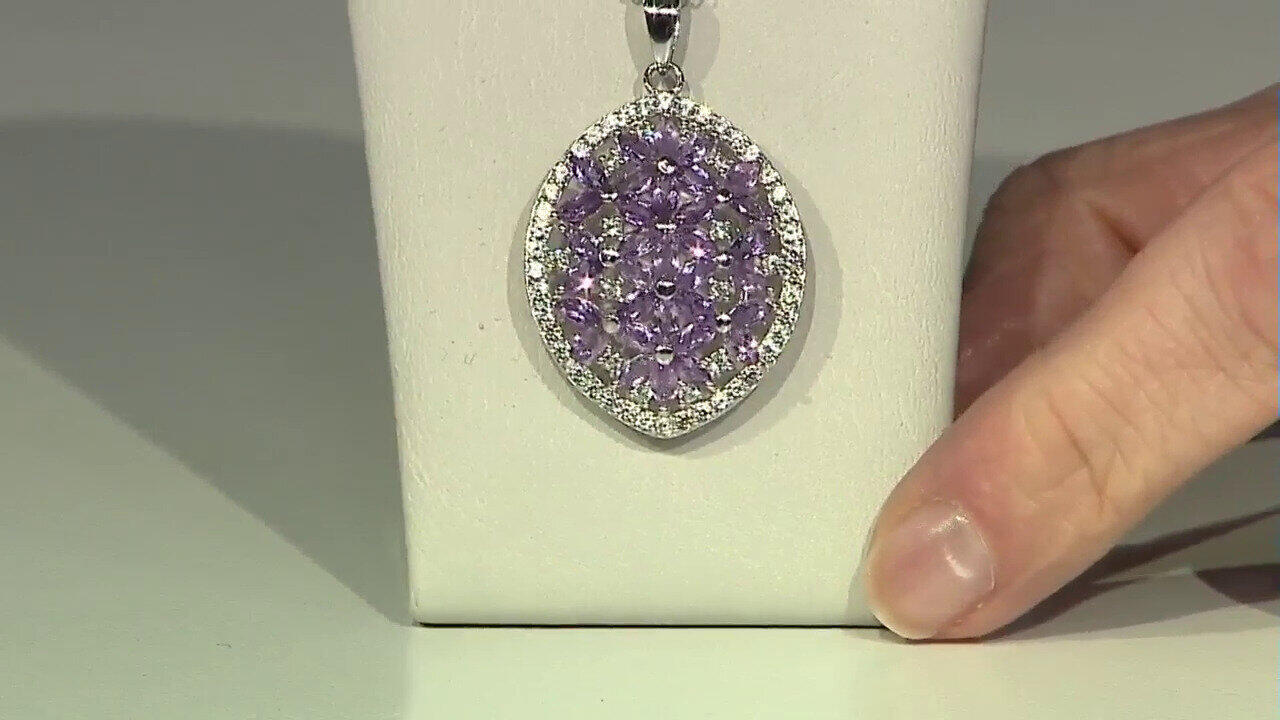 Video Collier en argent et Améthyste