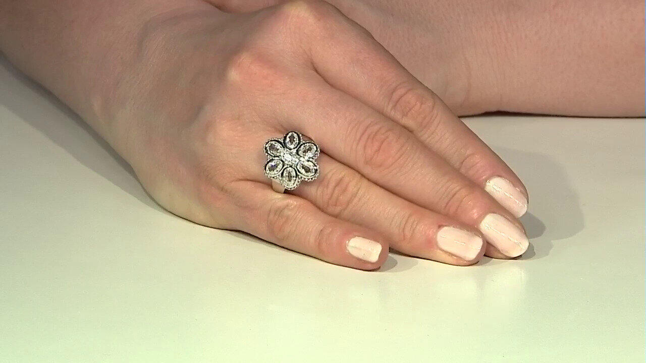 Video Anillo en plata con Zircón