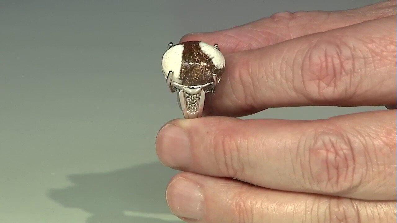 Video Bague en argent et Magnésite