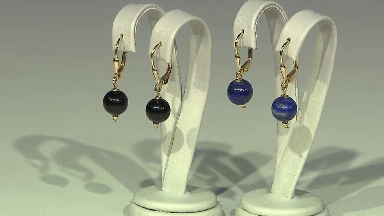 Video Lapis Lazuli Silver Earrings