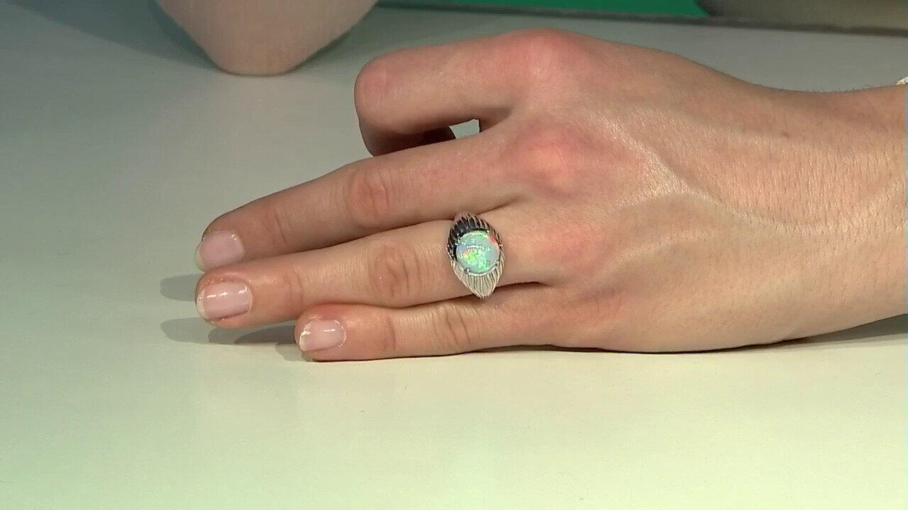 Video Welo Opal Silver Ring