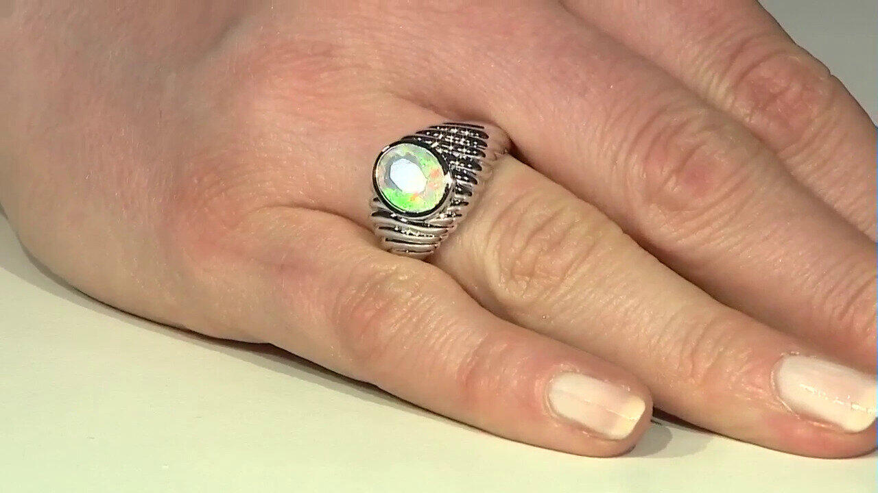 Video Welo Opal Silver Ring (de Melo)