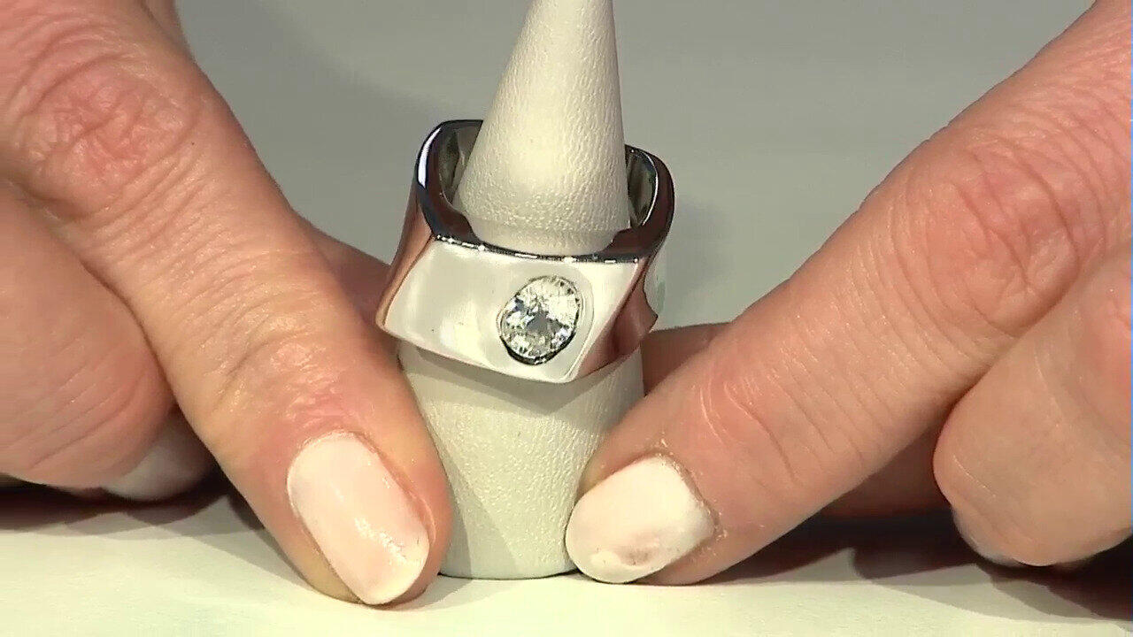 Video Zircon Silver Ring (de Melo)